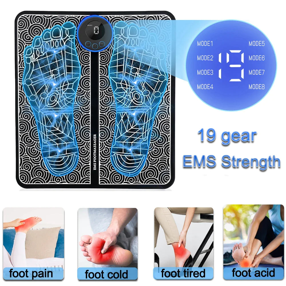 EMS Leg & Foot Pain Relief Massager