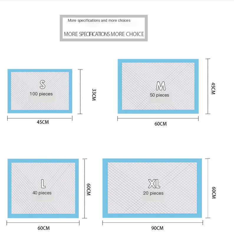 Leak-Free Puppy Pads - Odor Neutralizer