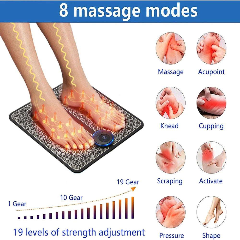 EMS Leg & Foot Pain Relief Massager